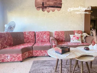  1 طقم كنب مستعمل نظيف