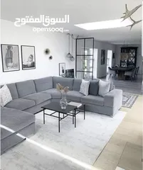  4 كورنر امريكي تفصيل حسب الطلب اطقم كنب وكورنر