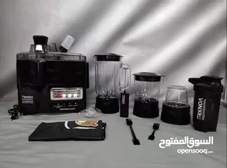  4 محضرة طعام ماركة بي ناشونال الأصلية 8 ب 1 شفرات طويله من الفولاذ الغير قابل للصدأ