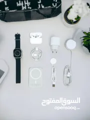  1 بوكس سماعات وساعة الترا X8