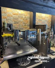  8 ماكينه باريستا ومعدات اخرى