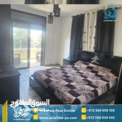  3 شبه مميزة مفروشه للايجار  قرب بلديه رام الله