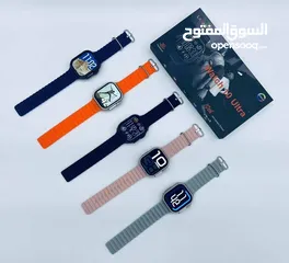  1 Watch X9 Ultra – أحدث إصدار   تصميم فاخر – ألوان متعددة – جودة عالية تشبه الساعات الأصلية