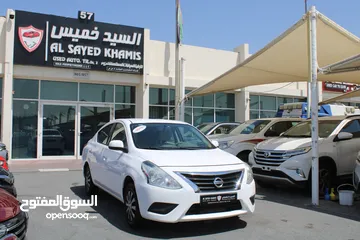  2 NISSAN SUNNY 2019 GCC EXCELLENT CONDITION WITHOUT ACCIDENT