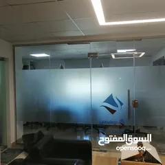  19 OFFICE PARTITION MIRROR GLASS