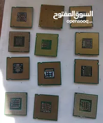  2 معالجات مايكرو برسيسرات وهارد دسكات