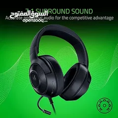  8 سماعة الألعاب Razer Kraken X خفيفة الوزن: 7.1 ريزر كراكين اكس خصم قوي قوي جداا