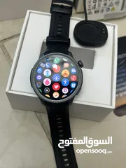  6 ساعة اميزفيت بلانس بحالة الوكالة (بالكرتونة) معها كامل اغراضها Amazfit Balance