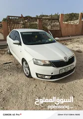  1 سكودا رابيد 2014  اصل برايفت