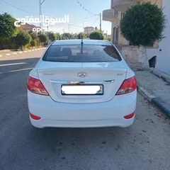  4 هونداي اكسنت 2016 بنزين أوتوماتيك بصمة دهان شركة