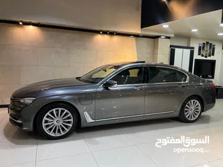  8 BMW 740Le 2017 وارد شركه ابو خضر مالك اول فل كامل اعلى تصنيف فحص كامل بحاله الوكاله