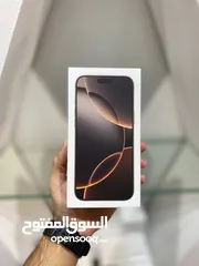  2 iPhone 16 pro max 256GB  256 GB    ‎‏NEW NO AVTIVE  ‎جديد بالكرتونة