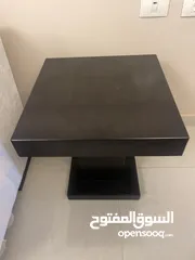  10 كنب زاوية امريكي بحالة جيدة جداً مع طاولة وسط ممتازة