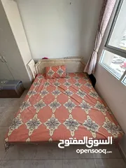  1 King Size Diwan Bed with medical Mattress 5 star size 180 x 200 cm with 2 bed side table