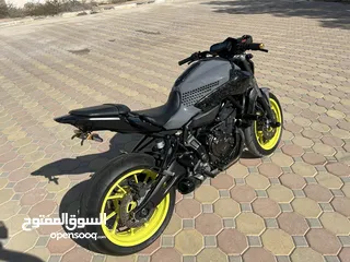  2 2016 Yamaha MT 07 for sale in Abu Dhabi