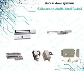  5 access_control   نظام التحكم بالابواب كرت + رقم سري