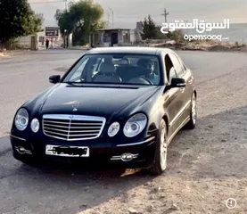  1 سيارة مرسيدس  E200افنجارد بانوراما موديل 2007 للبيع