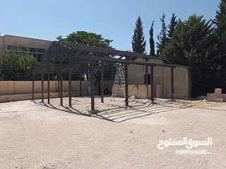  16 هنجر مطعم او كافيه او منزل)  Structural steel  للبيع .جديد ، لم يستعمل .. H ,90 kilograms ل  وزن كل