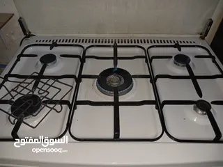  1 غاز مع فرن