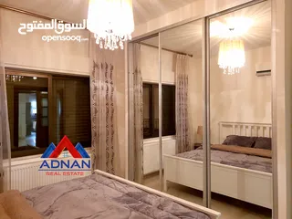  14 عبدون شقة مفروشة بالكامل للإيجار 3 نوم طابق اول