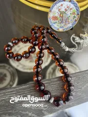  6 مسبحه مسباح العيد وكشخة عيد الاضحى المبارك سبحه فاتوران كوك يسر حرباء عين النمر بكلايت ابانوس انتيك