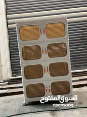  6 الخزانة العملاقة – لمسة رفاهية لبيتك!  تصميم راقي + أبواب شفافة مودرن خامة بلاستيك قوية ومتانة عالية