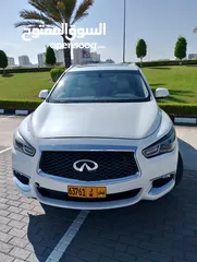  12 للبيع أنفينيتي QX60 جديدة بحالة الوكالة  . اللون أبيض لؤلؤي. كامل المواصفات جاهز للأستخدام