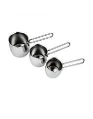  1 Kurkmaz Turkish 3 Piece Tombic Beverage Pots Made By Stainless steel