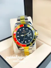  2 ساعات رجالي  كوبي ماستر تربل A اعلى صنف مقاومة للماء معها كفاله سنه لون وماكينه