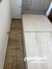  2 تخت جديد بي مكان تخزين تحته بي طول 200 و العرض 95 كان 150 اصبح بعد العرض 105