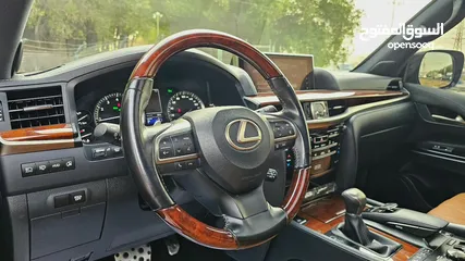  9 ستيشن لكزس LX 570 2021 بلاك اديشن