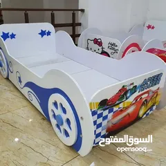  7 سرير سيارة رسوم