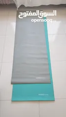  2 2 Yoga Mat and Exercise ball