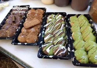  30 كريب وافل كوكتيلات ((تجهيز محلات وافتتاح))