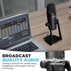  7 مايك تسجيل من براند بويا الأصلي الاحترافي ستريم يوتيوب Boya BY-PM700 Mic for PC & Smart Phone