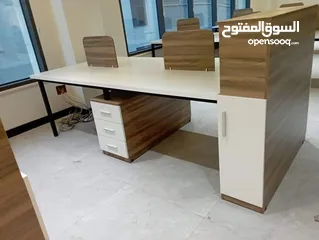  16 بارتيشن موظفين / ورك ستيشن رباعي  سداسي ثماني حسب الطلب من المصنع مباشرة