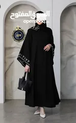  3 #عباية_التطري#تريند الموسم لصيف 2025 شامل الشال بسعر 13دينار فقط متوفر خدمه توصيل داخل