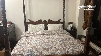  1 غرفة نوم خشب هندي سوليد