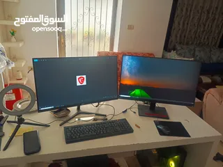  2 Gaming PC I9 14900 k water     للمنتاج جهاز للجيمنج او للبث او cooling ddr5 64 g