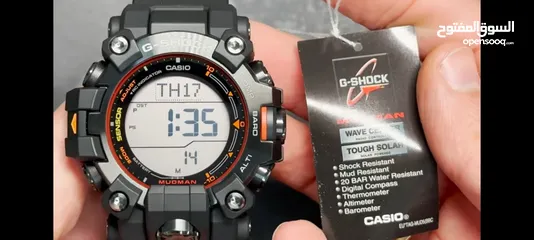  1 للبيع كاسيو جي شوك 9500 ضد الوحلmudman g shock