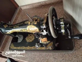 1 ماكنه خياطه سنجر الاصليه