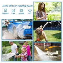  3 البربيش العجيب القابل للتمدد مع رشاش ماء حركات بربيش خرطوم ماء مرش الماء تنظيف المنزل و سياره  حديقة