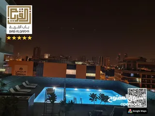  25 غرفتين وصالة مساحة كبير بدون عمولة مفروشة فرش فاخر شامل الفواتير في دبي - الجميرا