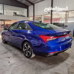  5 2022 HYNDAI ELANTRA HYBRID LIMITED وارد امريكي