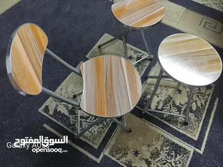  3 كراسي جلسات خارجيه