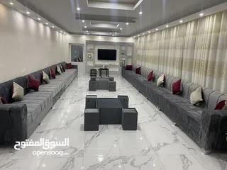  23 آحدث الموديلات على جلسات الخليجية 14 مقعد مع طقم طربيزاط ومراكي