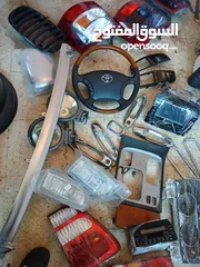  12 للبيع قطع لاند كروزر ولكزس طنبون اضويه  لكزس امامي شل امامي كشفات خط جنط 17  كوشوك قطع رنج روفر