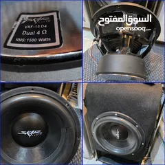  1 للبيع طبلات قواي امريكين شركة Skar VXF 15 inch 3000w/1500w rms