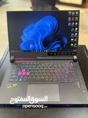  1 Asus rog strike للبيع مستعمل اخو جديد استعمل لمده قصيره