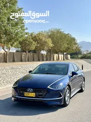  1 Sonata 2021 لون ازرق كحلي مميز